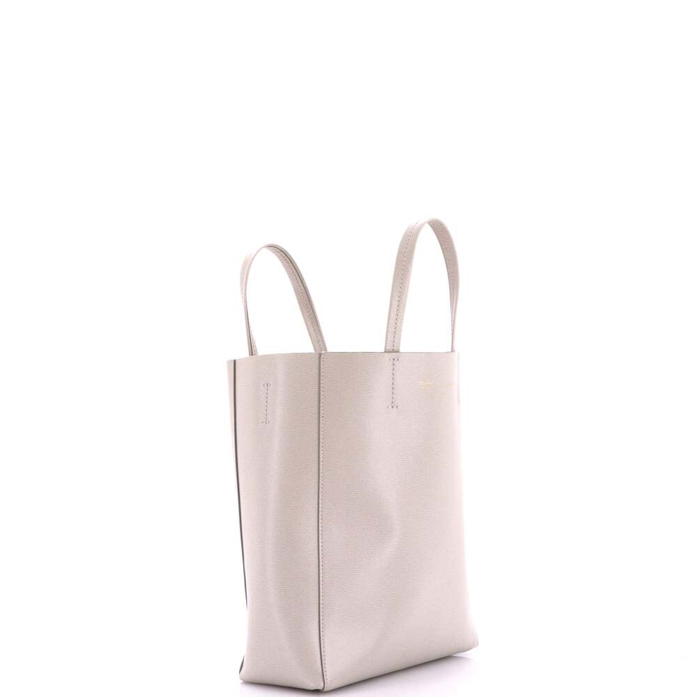 Celine Vertical Cabas Tote Grained #267718C10B - Picture 2 of 8